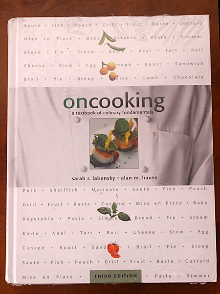 On Cooking A Textbook of Culinary Fundamentals